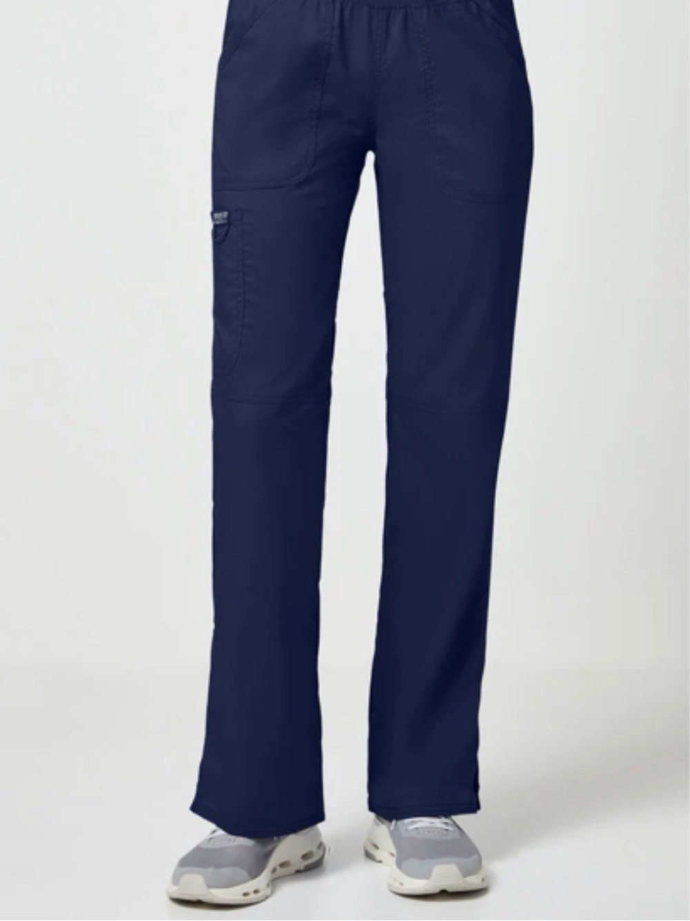 Cherokee Revolution Navy Flare Wide-Leg Scrub Pants